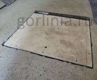 Люк напольный Стелс-КУ 800*1600п короб утепленная серия