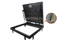 Люк напольный Стелс-КУ 800*700п короб утепленная серия