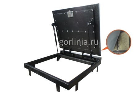 Люк напольный Стелс-КУ 800*700п короб утепленное исполнение