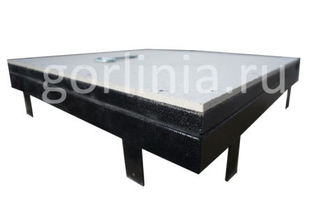 Люк напольный Стелс-КУ 1000*1000 короб утепленное исполнение